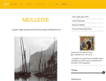Tablet Screenshot of meillerie.com